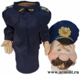 Футляр для бутылки сувенирный Гражданская авиация