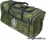 Сумка Б13 К с логотипом ФПС камуфлированная цифра п/э размер 71х40х30 см