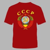 Футболка СССР красная №216