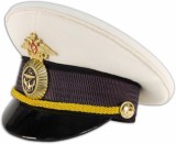Фуражка сувенирная ВМФ белая диаметр 17 см