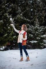 Ботинки Войлок/кожа Унисекс Рыжие
