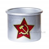 Кружка алюминиевая с нанесением Звезда СА