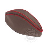 Пилотка МО оливковая с 2 красными кантами